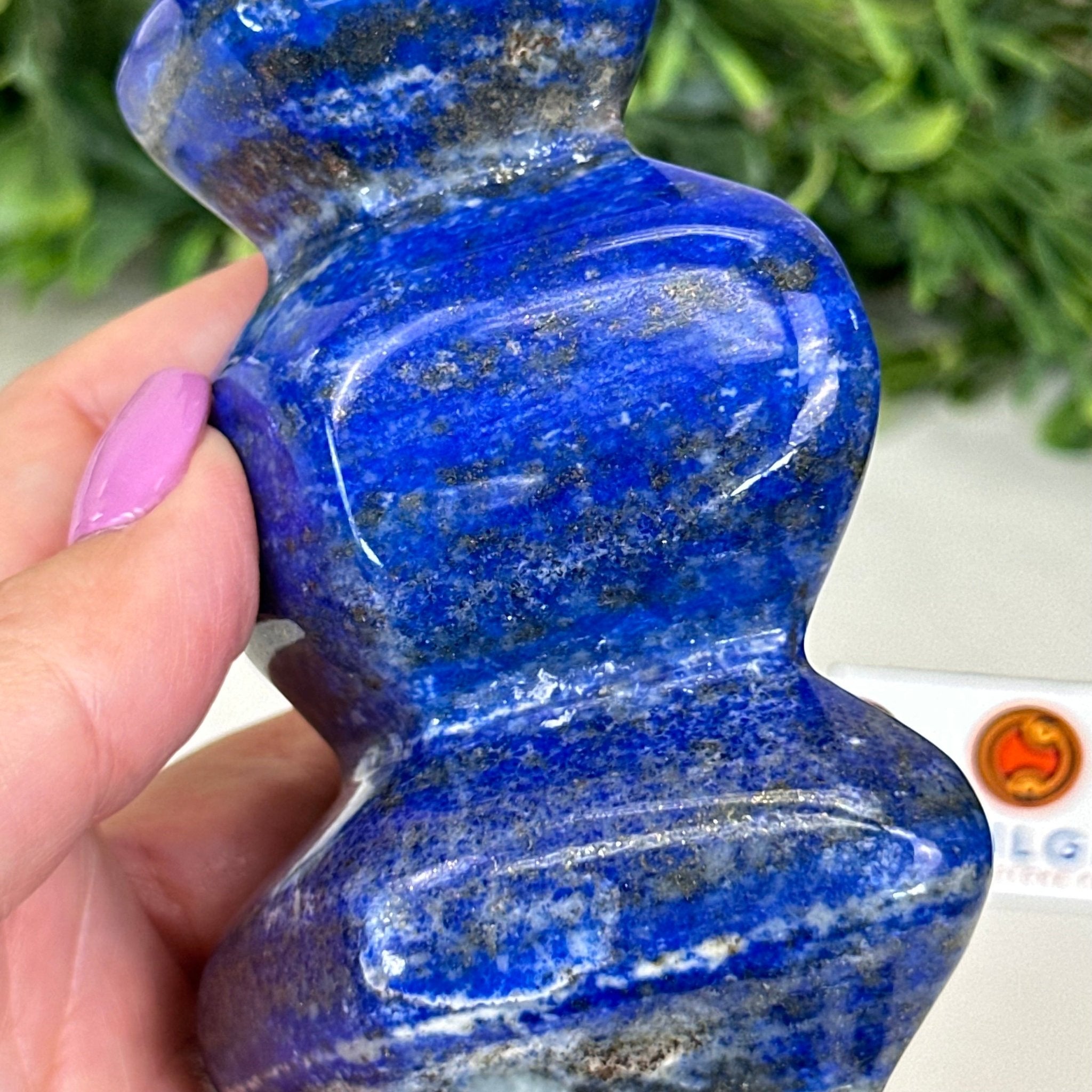 Polished Freeform Lapis Lazuli Palm Stone 3488LL - 033 - Brazil GemsBrazil GemsPolished Freeform Lapis Lazuli Palm Stone 3488LL - 033Freeform & Unique Shapes3488LL - 033