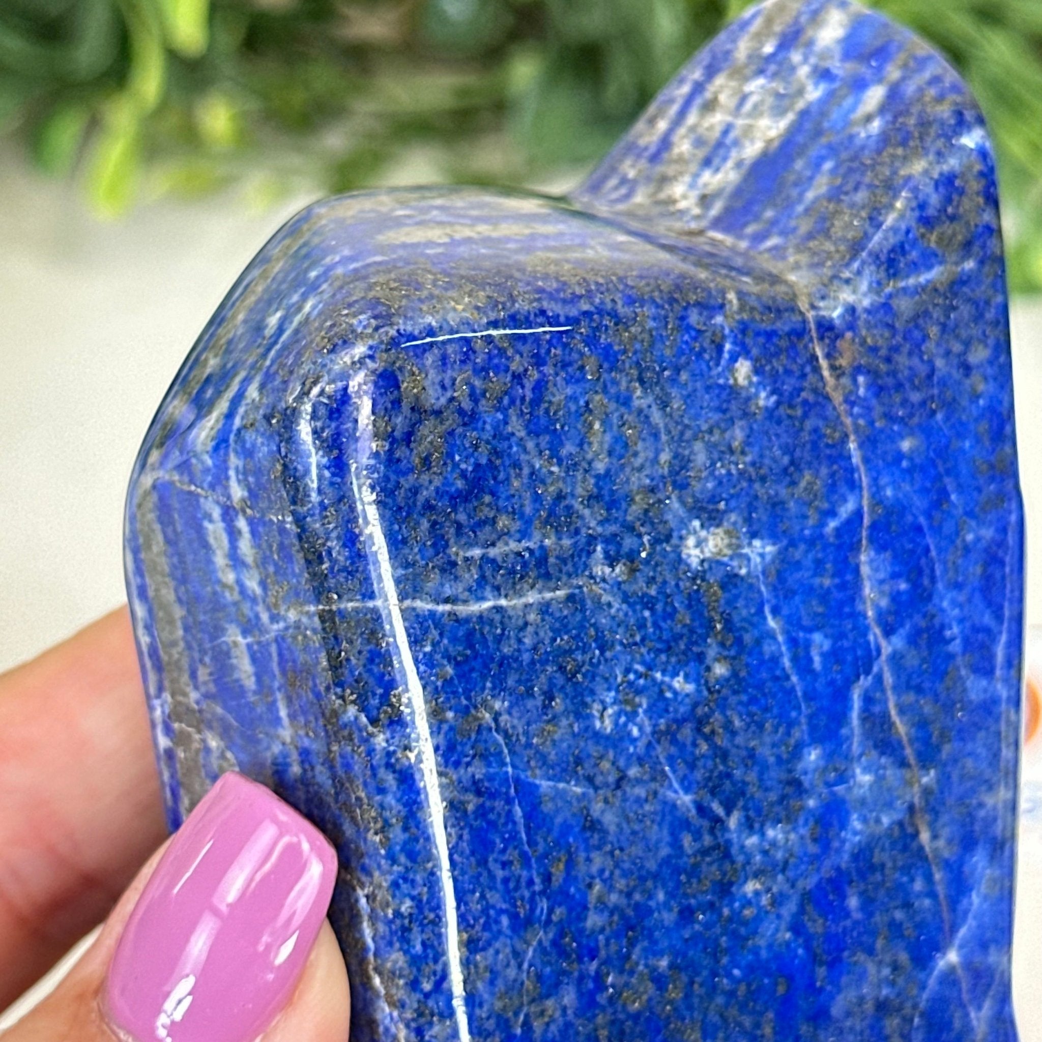 Polished Freeform Lapis Lazuli Palm Stone 3488LL - 034 - Brazil GemsBrazil GemsPolished Freeform Lapis Lazuli Palm Stone 3488LL - 034Freeform & Unique Shapes3488LL - 034