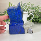 Polished Freeform Lapis Lazuli Palm Stone 3488LL - 034 - Brazil GemsBrazil GemsPolished Freeform Lapis Lazuli Palm Stone 3488LL - 034Freeform & Unique Shapes3488LL - 034