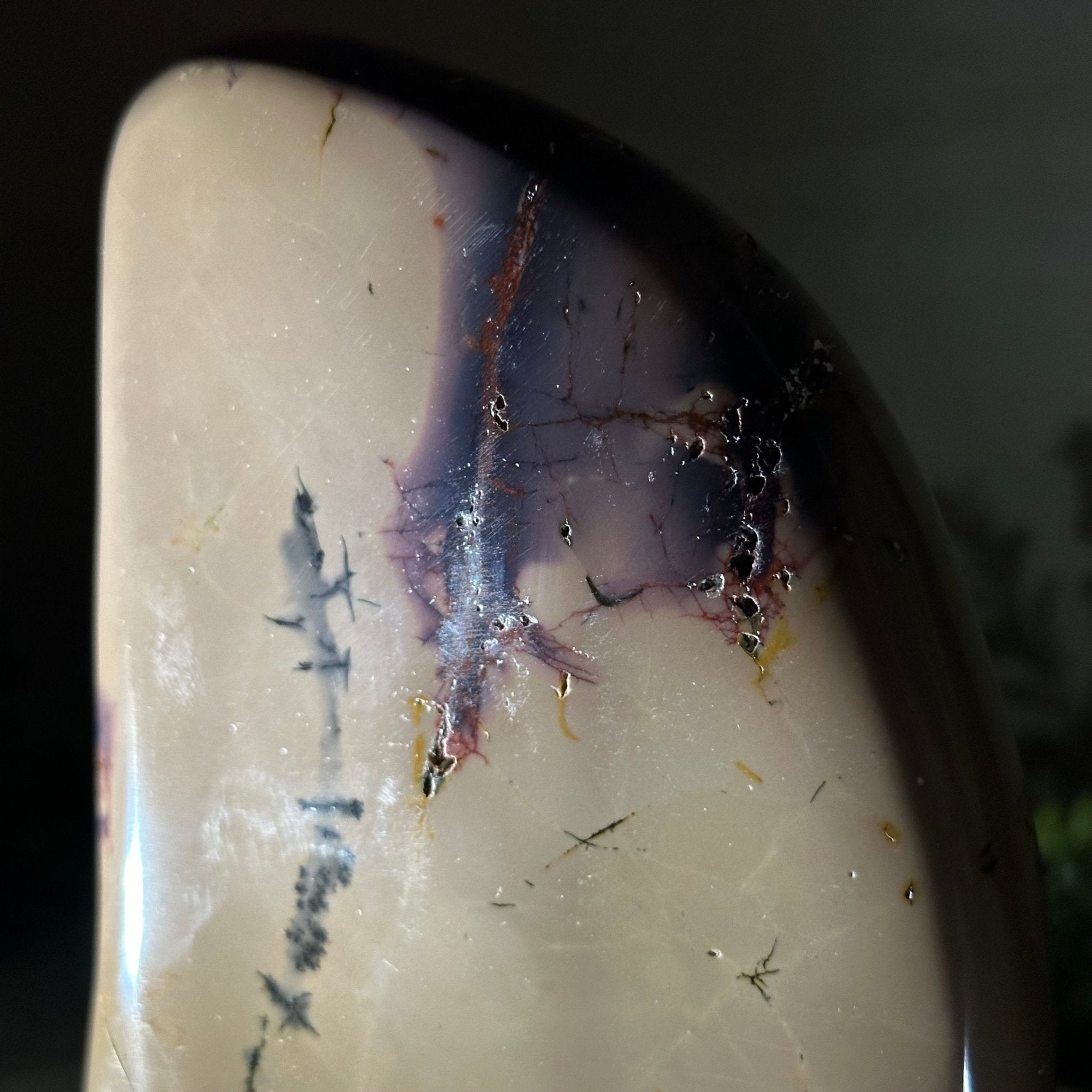 Polished Freeform Mookaite Jasper Gemstone, 3.7 lbs & 7.9” Tall #3301MJ - 002 - Brazil GemsBrazil GemsPolished Freeform Mookaite Jasper Gemstone, 3.7 lbs & 7.9” Tall #3301MJ - 002Freeform & Unique Shapes3301MJ - 002