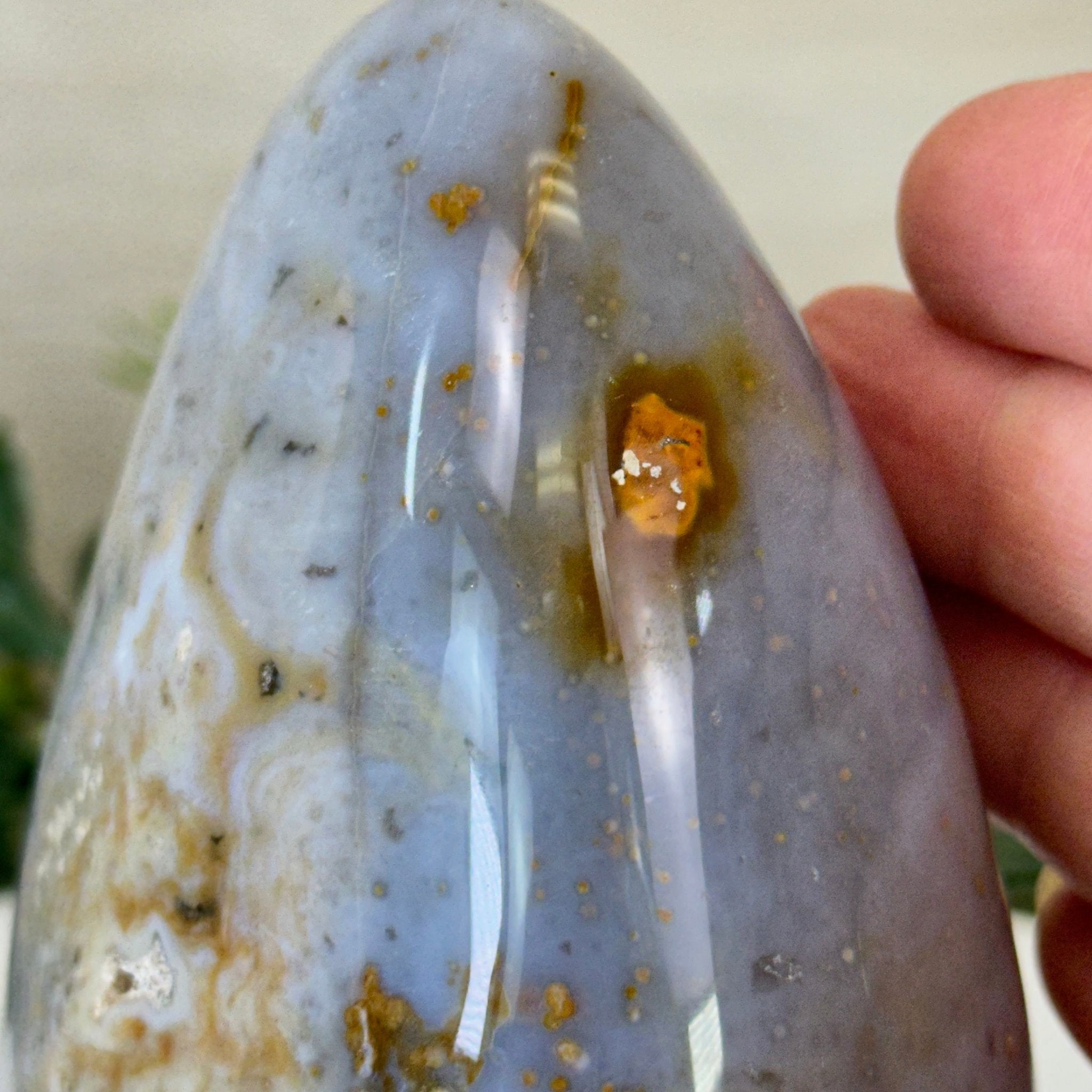 Polished Freeform Ocean Jasper Gemstone, 5.5 lbs & 7.4” Tall #3301OJ - 001 - Brazil GemsBrazil GemsPolished Freeform Ocean Jasper Gemstone, 5.5 lbs & 7.4” Tall #3301OJ - 001Freeform & Unique Shapes3301OJ - 001
