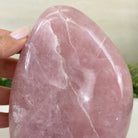 Polished Freeform Rose Quartz Gemstone, 2.6 lbs & 5.6” tall Model #3301RQ - 002 - Brazil GemsBrazil GemsPolished Freeform Rose Quartz Gemstone, 2.6 lbs & 5.6” tall Model #3301RQ - 002Freeform & Unique Shapes3301RQ - 002