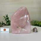 Polished Freeform Rose Quartz Gemstone, 2.6 lbs & 5.6” tall Model #3301RQ - 002 - Brazil GemsBrazil GemsPolished Freeform Rose Quartz Gemstone, 2.6 lbs & 5.6” tall Model #3301RQ - 002Freeform & Unique Shapes3301RQ - 002
