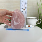 Polished Freeform Rose Quartz Gemstone, 2.6 lbs & 5.6” tall Model #3301RQ - 002 - Brazil GemsBrazil GemsPolished Freeform Rose Quartz Gemstone, 2.6 lbs & 5.6” tall Model #3301RQ - 002Freeform & Unique Shapes3301RQ - 002