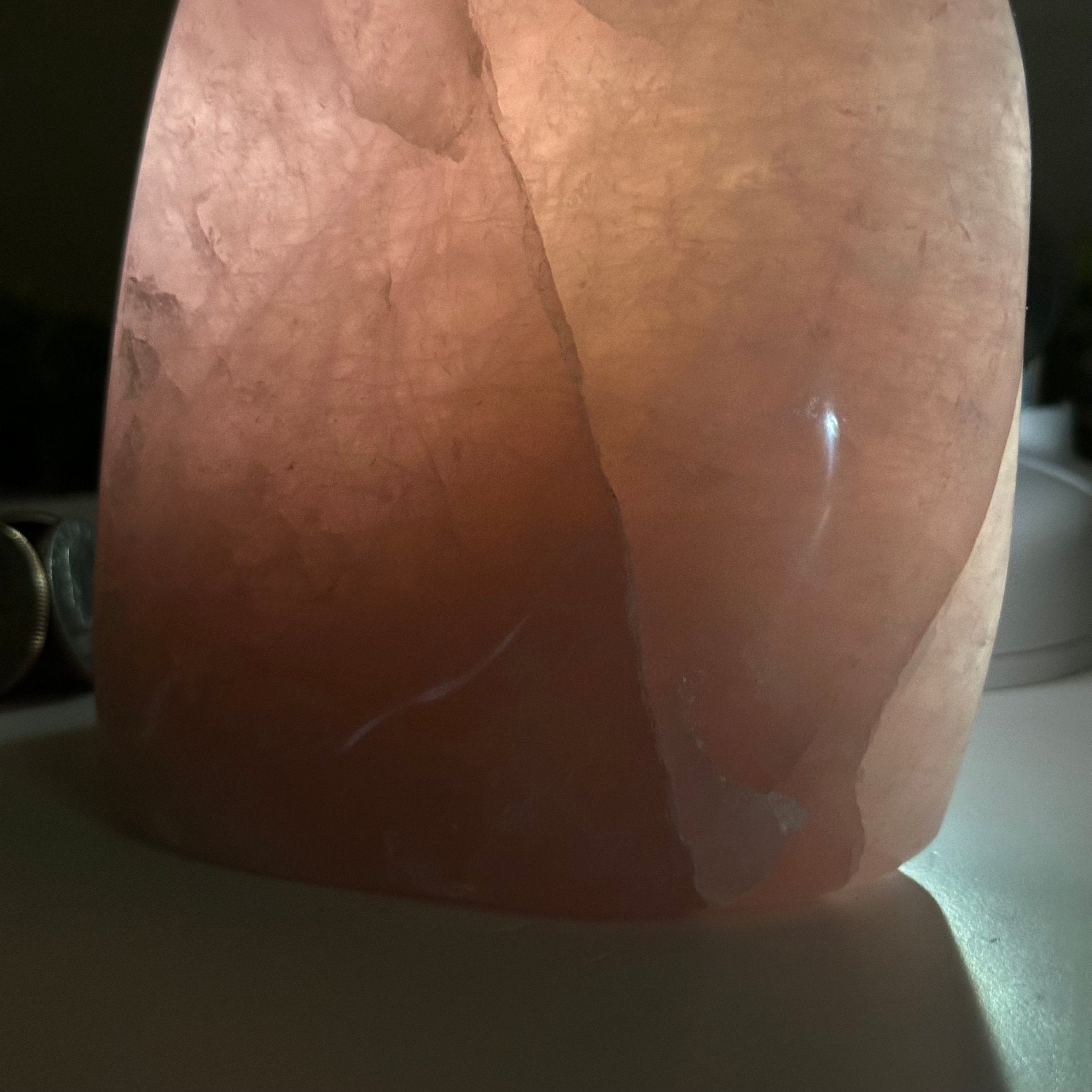 Polished Freeform Rose Quartz Gemstone, 2.6 lbs & 5.6” tall Model #3301RQ - 002 - Brazil GemsBrazil GemsPolished Freeform Rose Quartz Gemstone, 2.6 lbs & 5.6” tall Model #3301RQ - 002Freeform & Unique Shapes3301RQ - 002