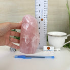 Polished Freeform Rose Quartz Gemstone, 3.1 lbs & 6.6” tall Model #3301RQ - 004 - Brazil GemsBrazil GemsPolished Freeform Rose Quartz Gemstone, 3.1 lbs & 6.6” tall Model #3301RQ - 004Freeform & Unique Shapes3301RQ - 004