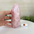 Polished Freeform Rose Quartz Gemstone, 3.1 lbs & 6.6” tall Model #3301RQ - 004 - Brazil GemsBrazil GemsPolished Freeform Rose Quartz Gemstone, 3.1 lbs & 6.6” tall Model #3301RQ - 004Freeform & Unique Shapes3301RQ - 004