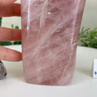 Polished Freeform Rose Quartz Gemstone, 3.5 lbs & 6.3” tall Model #3301RQ - 003 - Brazil GemsBrazil GemsPolished Freeform Rose Quartz Gemstone, 3.5 lbs & 6.3” tall Model #3301RQ - 003Freeform & Unique Shapes3301RQ - 003