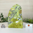 Polished Freeform Serpentine Gemstone, 3.3 lbs & 6.6” Tall #3301SE - 002 - Brazil GemsBrazil GemsPolished Freeform Serpentine Gemstone, 3.3 lbs & 6.6” Tall #3301SE - 002Freeform & Unique Shapes3301SE - 002