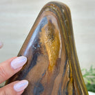 Polished Freeform Tiger's Eye Gemstone, 4.4 lbs & 7.6” Tall #3301TE - 001 - Brazil GemsBrazil GemsPolished Freeform Tiger's Eye Gemstone, 4.4 lbs & 7.6” Tall #3301TE - 001Freeform & Unique Shapes3301TE - 001