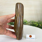 Polished Freeform Tiger's Eye Gemstone, 4.4 lbs & 7.6” Tall #3301TE - 001 - Brazil GemsBrazil GemsPolished Freeform Tiger's Eye Gemstone, 4.4 lbs & 7.6” Tall #3301TE - 001Freeform & Unique Shapes3301TE - 001