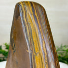 Polished Freeform Tiger's Eye Gemstone, 4.4 lbs & 7.6” Tall #3301TE - 001 - Brazil GemsBrazil GemsPolished Freeform Tiger's Eye Gemstone, 4.4 lbs & 7.6” Tall #3301TE - 001Freeform & Unique Shapes3301TE - 001