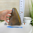 Polished Freeform Tiger's Eye Gemstone, 4.4 lbs & 7.6” Tall #3301TE - 001 - Brazil GemsBrazil GemsPolished Freeform Tiger's Eye Gemstone, 4.4 lbs & 7.6” Tall #3301TE - 001Freeform & Unique Shapes3301TE - 001