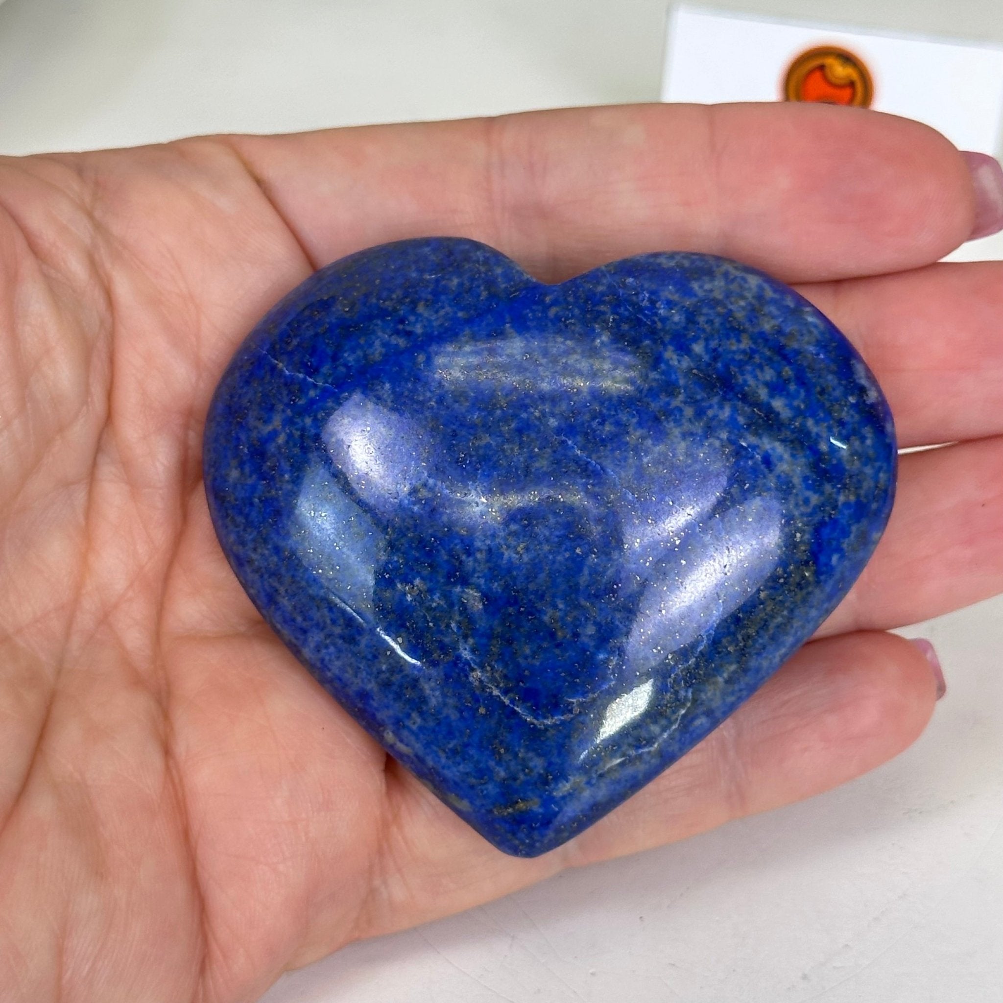 Polished Lapis Lazuli Heart - Shaped Palm Stone 3488LL - 010 - Brazil GemsBrazil GemsPolished Lapis Lazuli Heart - Shaped Palm Stone 3488LL - 010Freeform & Unique Shapes3488LL - 010