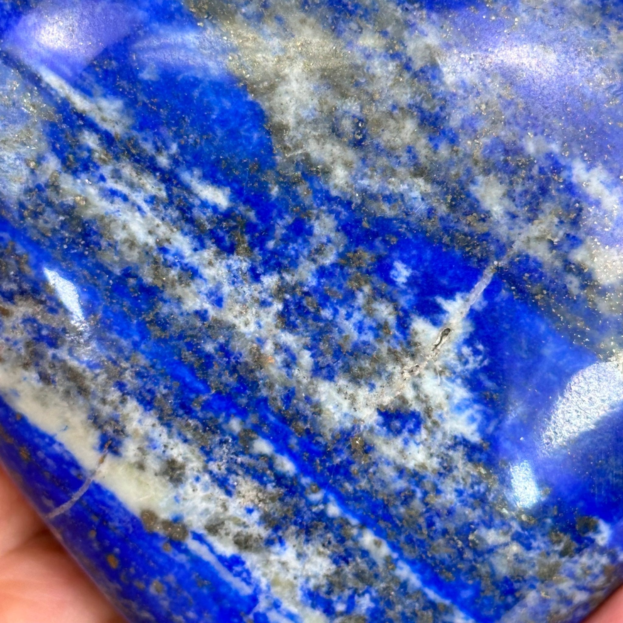 Polished Lapis Lazuli Heart - Shaped Palm Stone 3488LL - 022 - Brazil GemsBrazil GemsPolished Lapis Lazuli Heart - Shaped Palm Stone 3488LL - 022Freeform & Unique Shapes3488LL - 022