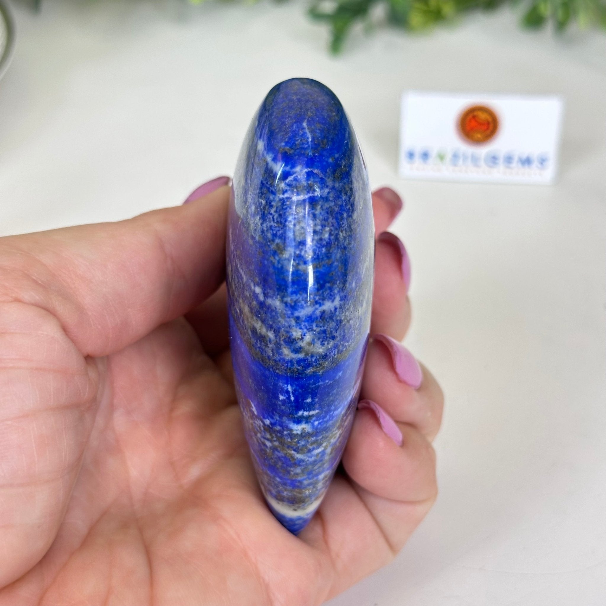 Polished Lapis Lazuli Heart - Shaped Palm Stone 3488LL - 022 - Brazil GemsBrazil GemsPolished Lapis Lazuli Heart - Shaped Palm Stone 3488LL - 022Freeform & Unique Shapes3488LL - 022