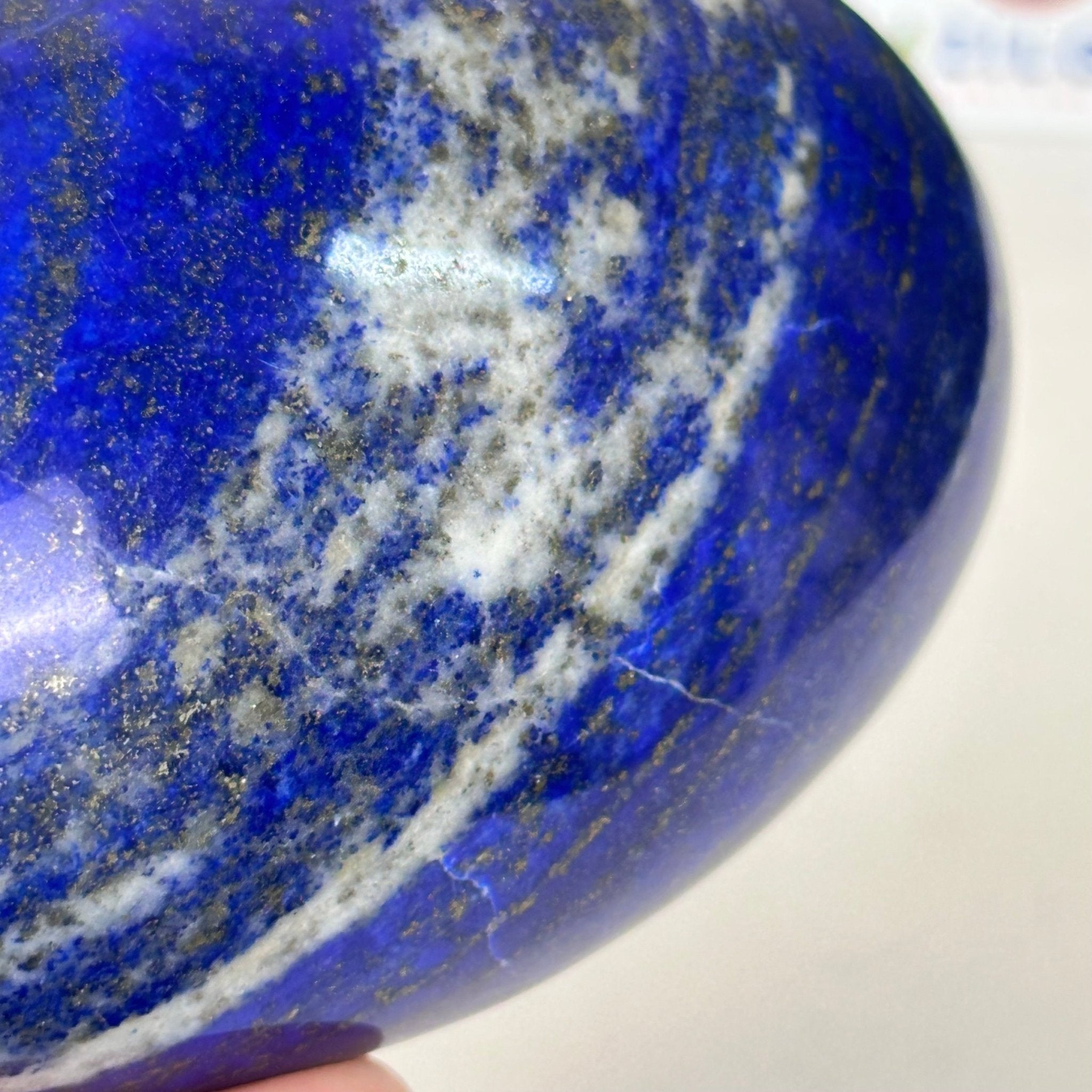 Polished Lapis Lazuli Palm Stone 3488LL - 016 - Brazil GemsBrazil GemsPolished Lapis Lazuli Palm Stone 3488LL - 016Freeform & Unique Shapes3488LL - 016