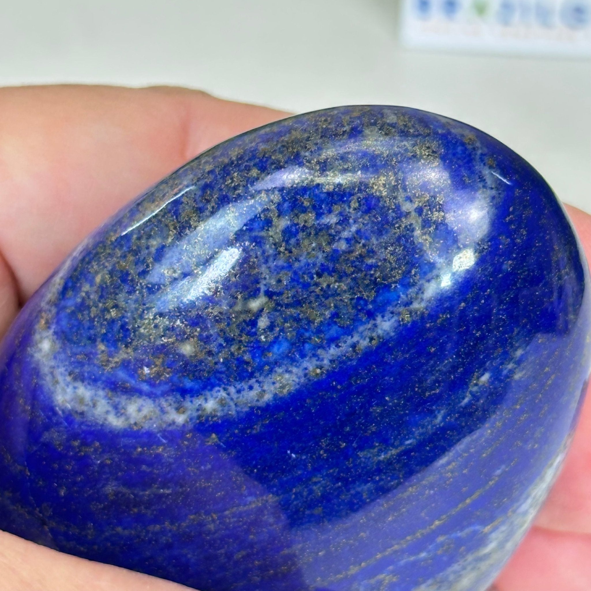 Polished Lapis Lazuli Palm Stone 3488LL - 016 - Brazil GemsBrazil GemsPolished Lapis Lazuli Palm Stone 3488LL - 016Freeform & Unique Shapes3488LL - 016