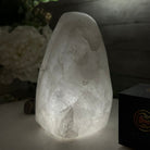 Polished Milky Quartz Crystal Night Light, 4.6 lbs & 6.7" Tall #5801MQ-001 - Brazil GemsBrazil GemsPolished Milky Quartz Crystal Night Light, 4.6 lbs & 6.7" Tall #5801MQ-001Night Lights5801MQ-001