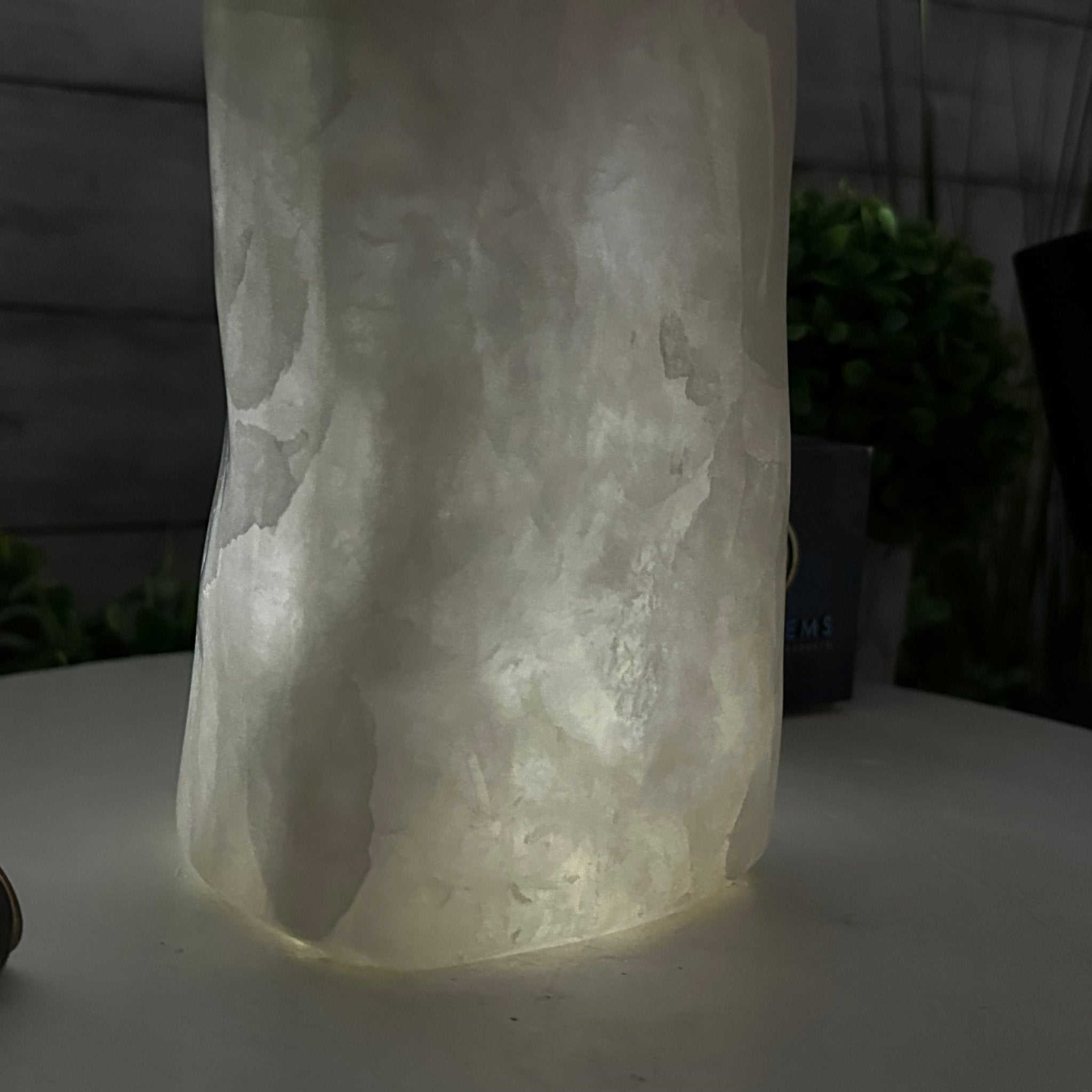 Polished Milky Quartz Crystal Night Light, 7.2 lbs & 8.6" Tall #5801MQ-002 - Brazil GemsBrazil GemsPolished Milky Quartz Crystal Night Light, 7.2 lbs & 8.6" Tall #5801MQ-002Night Lights5801MQ-002