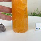 Polished Orange Calcite Crystal Tower 6.7" Tall #3106OR - 001 - Brazil GemsBrazil GemsPolished Orange Calcite Crystal Tower 6.7" Tall #3106OR - 001Crystal Points3106OR - 001