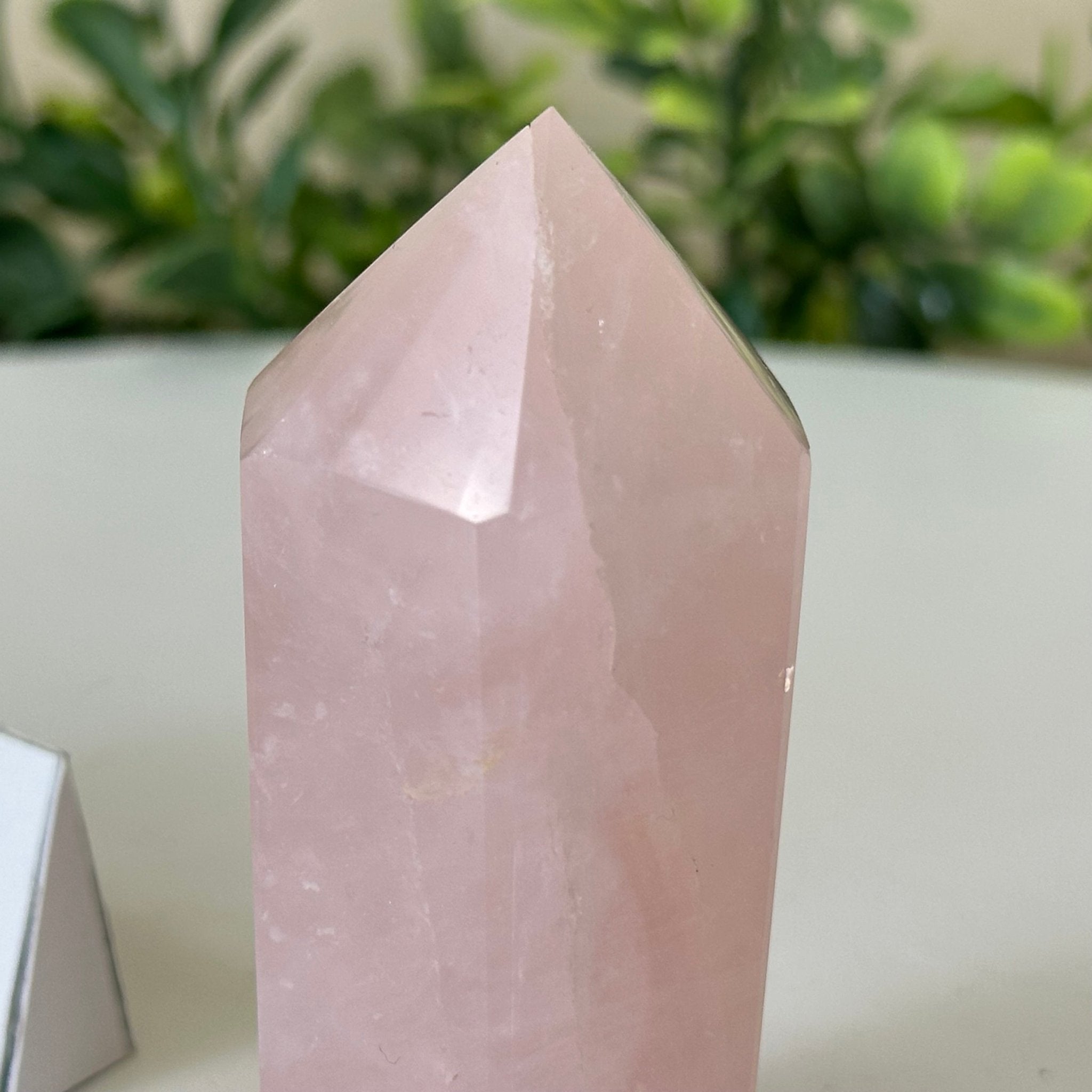 Polished Rose Quartz Crystal Tower 2.9" Tall Model #3106RQ - 001 - Brazil GemsBrazil GemsPolished Rose Quartz Crystal Tower 2.9" Tall Model #3106RQ - 001Crystal Points3106RQ - 001