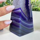 Purple Agate 4 - Sided Obelisk Tower, 5.7" Tall #3104PU - 001 - Brazil GemsBrazil GemsPurple Agate 4 - Sided Obelisk Tower, 5.7" Tall #3104PU - 001Obelisks3104PU - 001