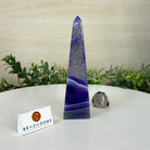 Purple Agate 4 - Sided Obelisk Tower, 5.7" Tall #3104PU - 001 - Brazil GemsBrazil GemsPurple Agate 4 - Sided Obelisk Tower, 5.7" Tall #3104PU - 001Obelisks3104PU - 001