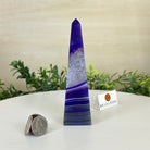 Purple Agate 4 - Sided Obelisk Tower, 5.7" Tall #3104PU - 001 - Brazil GemsBrazil GemsPurple Agate 4 - Sided Obelisk Tower, 5.7" Tall #3104PU - 001Obelisks3104PU - 001