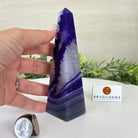 Purple Agate 4 - Sided Obelisk Tower, 5.7" Tall #3104PU - 001 - Brazil GemsBrazil GemsPurple Agate 4 - Sided Obelisk Tower, 5.7" Tall #3104PU - 001Obelisks3104PU - 001