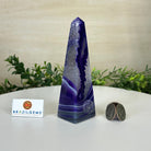 Purple Agate 4 - Sided Obelisk Tower, 5.7" Tall #3104PU - 001 - Brazil GemsBrazil GemsPurple Agate 4 - Sided Obelisk Tower, 5.7" Tall #3104PU - 001Obelisks3104PU - 001
