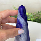 Purple Agate 4 - Sided Obelisk Tower, 5.9" Tall #3104PU - 002 - Brazil GemsBrazil GemsPurple Agate 4 - Sided Obelisk Tower, 5.9" Tall #3104PU - 002Obelisks3104PU - 002