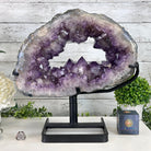 Quality Amethyst Portal, Metal Stand, 45.8 lbs & 15.8" Tall #5604 - 0115 - Brazil GemsBrazil GemsQuality Amethyst Portal, Metal Stand, 45.8 lbs & 15.8" Tall #5604 - 0115Portals on Rotating Bases5604 - 0115