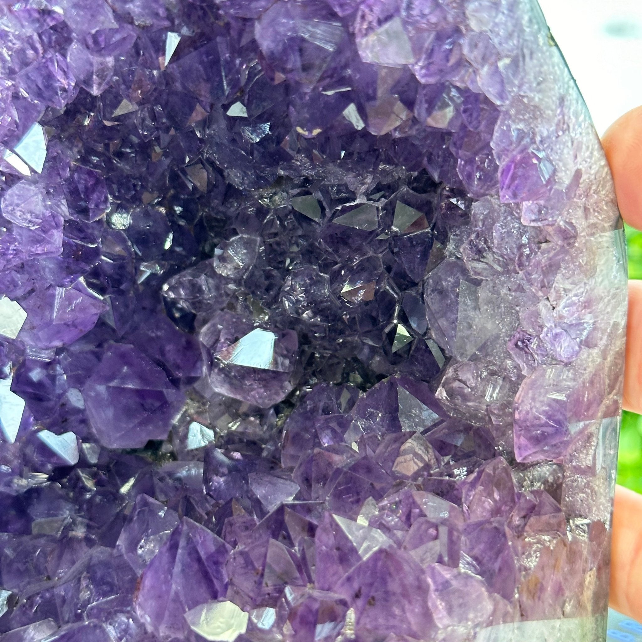 Quality Brazilian Amethyst Cathedral, 11.1 lbs & 9.6" Tall, #5601 - 1354 - Brazil GemsBrazil GemsQuality Brazilian Amethyst Cathedral, 11.1 lbs & 9.6" Tall, #5601 - 1354Cathedrals5601 - 1354