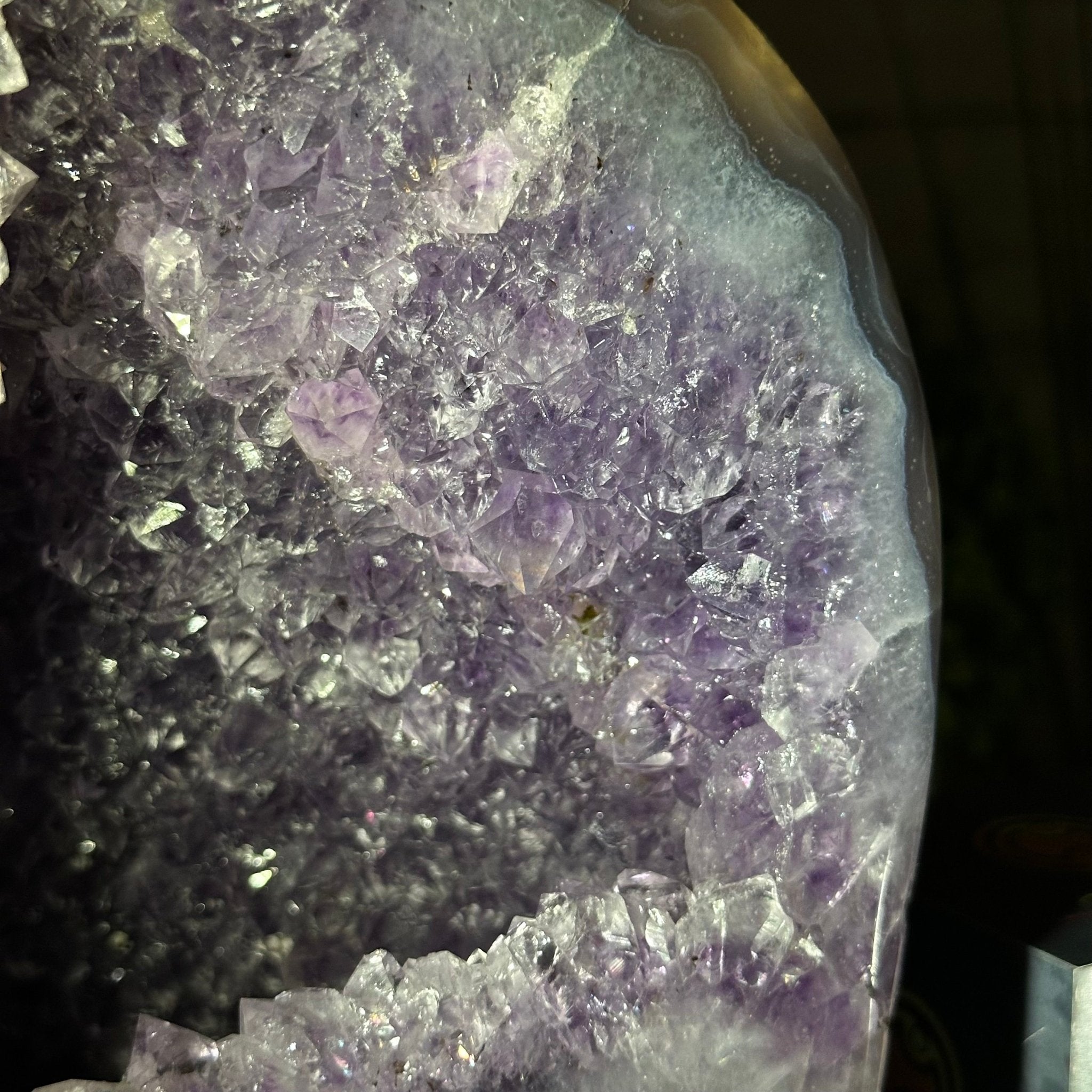 Quality Brazilian Amethyst Cathedral, 12.2 lbs & 8.8" Tall, #5601 - 1358 - Brazil GemsBrazil GemsQuality Brazilian Amethyst Cathedral, 12.2 lbs & 8.8" Tall, #5601 - 1358Cathedrals5601 - 1358