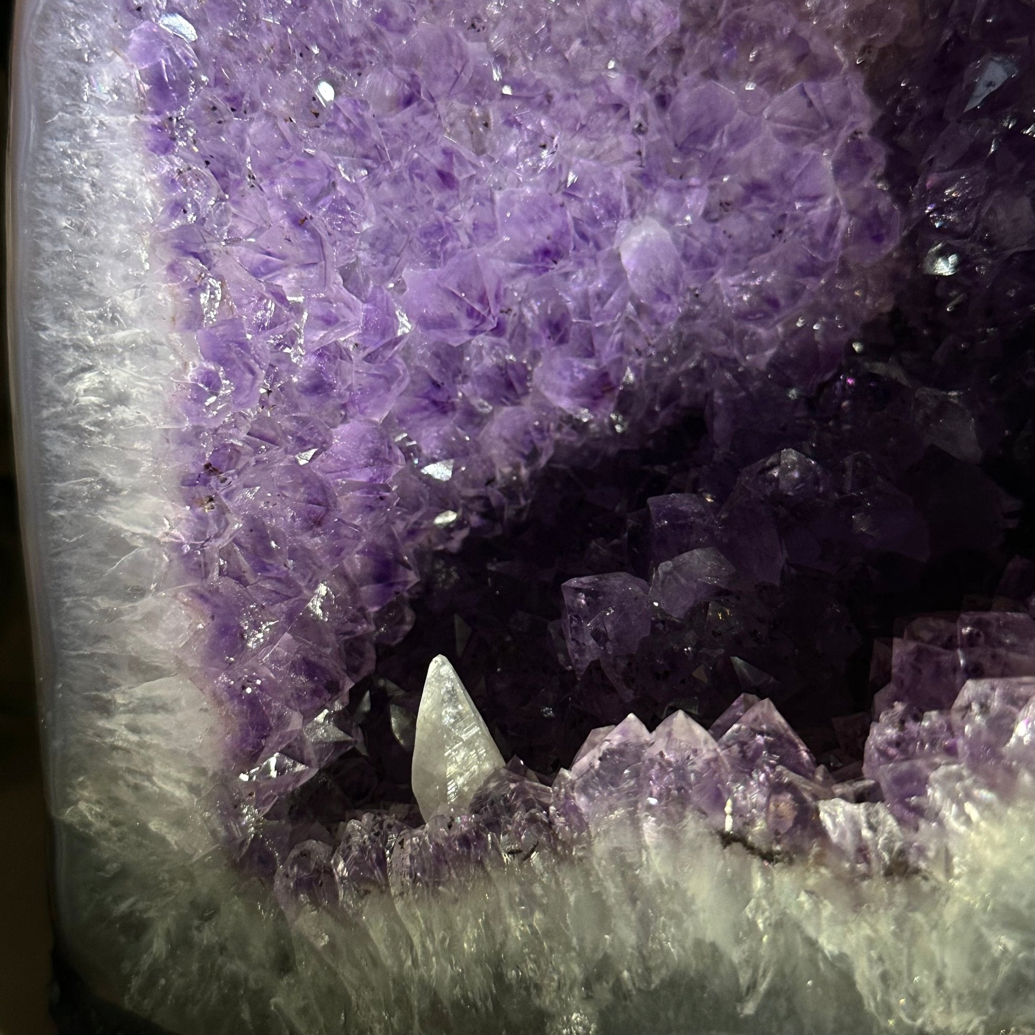 Quality Brazilian Amethyst Cathedral, 13.5 lbs & 10.9" Tall, #5601 - 1363 - Brazil GemsBrazil GemsQuality Brazilian Amethyst Cathedral, 13.5 lbs & 10.9" Tall, #5601 - 1363Cathedrals5601 - 1363