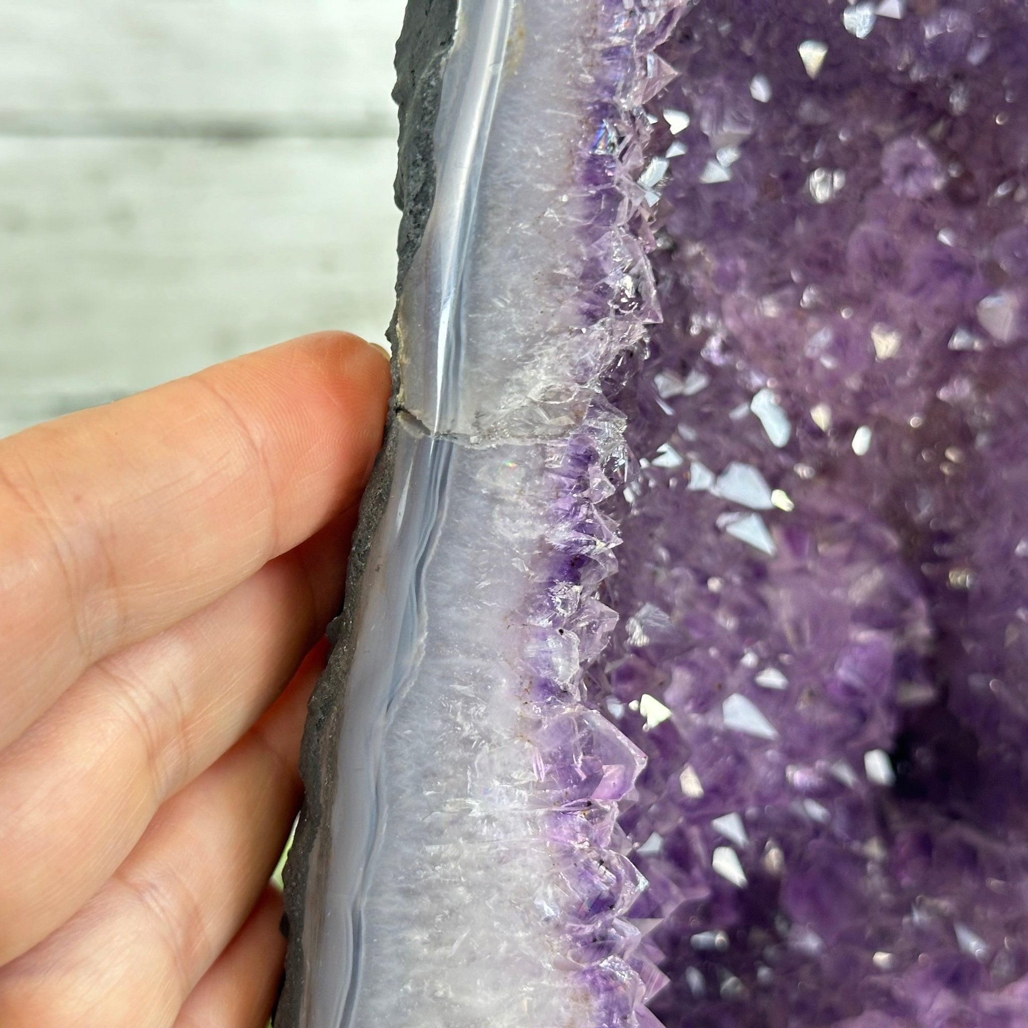 Quality Brazilian Amethyst Cathedral, 13.5 lbs & 10.9" Tall, #5601 - 1363 - Brazil GemsBrazil GemsQuality Brazilian Amethyst Cathedral, 13.5 lbs & 10.9" Tall, #5601 - 1363Cathedrals5601 - 1363