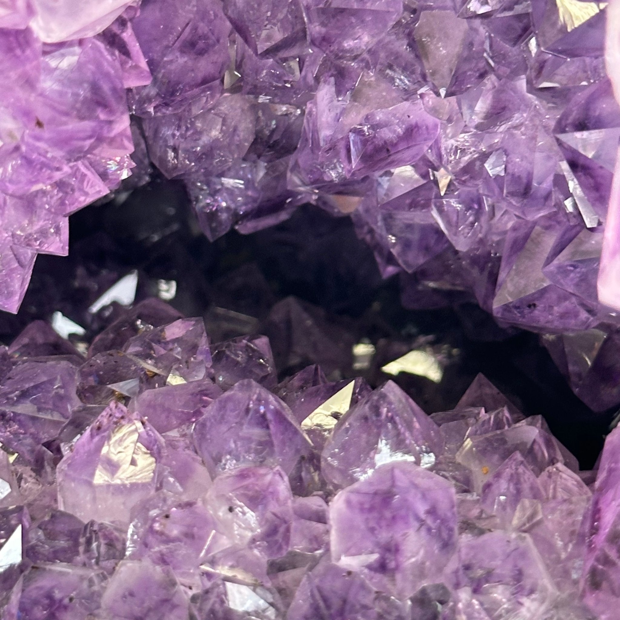 Quality Brazilian Amethyst Cathedral, 13.5 lbs & 9.4" Tall, #5601 - 1364 - Brazil GemsBrazil GemsQuality Brazilian Amethyst Cathedral, 13.5 lbs & 9.4" Tall, #5601 - 1364Cathedrals5601 - 1364
