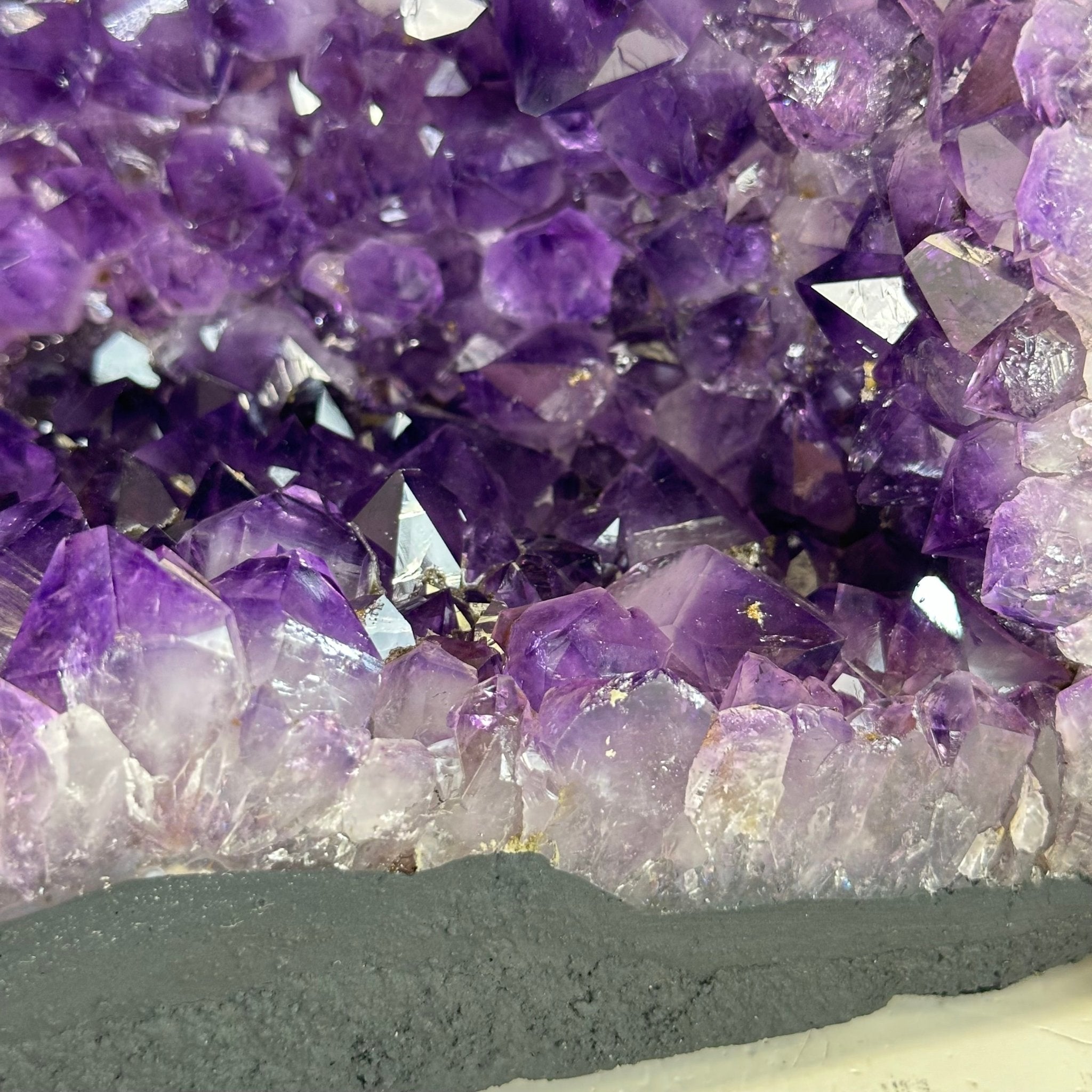 Quality Brazilian Amethyst Cathedral, 16.8 lbs & 7" Tall, #5601 - 1371 - Brazil GemsBrazil GemsQuality Brazilian Amethyst Cathedral, 16.8 lbs & 7" Tall, #5601 - 1371Cathedrals5601 - 1371