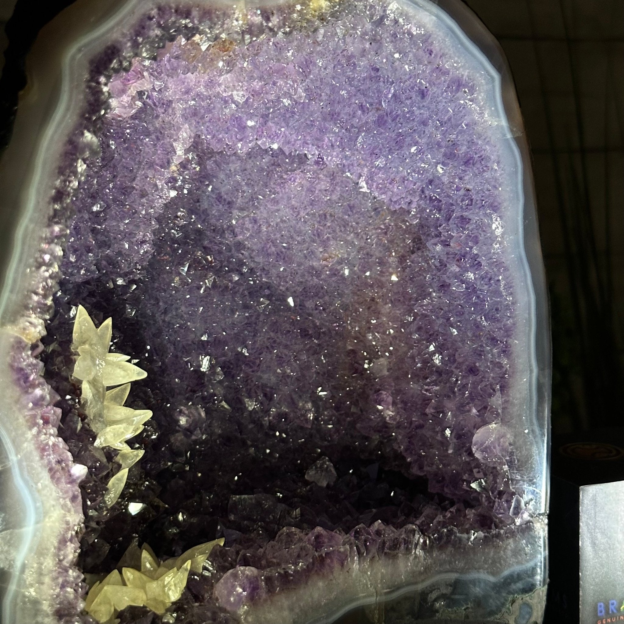 Quality Brazilian Amethyst Cathedral, 17.7 lbs & 9.5" Tall, #5601 - 1377 - Brazil GemsBrazil GemsQuality Brazilian Amethyst Cathedral, 17.7 lbs & 9.5" Tall, #5601 - 1377Cathedrals5601 - 1377
