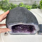 Quality Brazilian Amethyst Cathedral, 17.9 lbs & 9.2" Tall #5601 - 1381 - Brazil GemsBrazil GemsQuality Brazilian Amethyst Cathedral, 17.9 lbs & 9.2" Tall #5601 - 1381Cathedrals5601 - 1381
