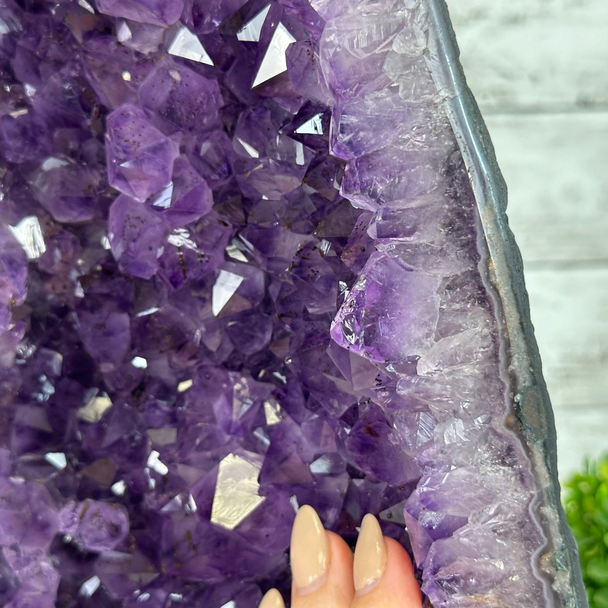 Quality Brazilian Amethyst Cathedral, 24.1 lbs & 17.9" Tall, #5601 - 1394 - Brazil GemsBrazil GemsQuality Brazilian Amethyst Cathedral, 24.1 lbs & 17.9" Tall, #5601 - 1394Cathedrals5601 - 1394