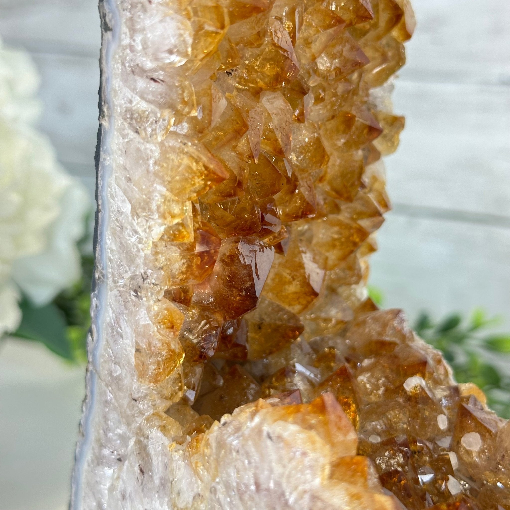 Quality Open 2 - Sided Citrine Cathedral, 16 lbs and 15.7" Tall #5608 - 0041 - Brazil GemsBrazil GemsQuality Open 2 - Sided Citrine Cathedral, 16 lbs and 15.7" Tall #5608 - 0041Open 2 - Sided Cathedrals5608 - 0041