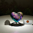 Rainbow Aura Quartz Heart on a Metal Stand, 0.3 lbs & 2.8" Tall #5463RA - 022 - Brazil GemsBrazil GemsRainbow Aura Quartz Heart on a Metal Stand, 0.3 lbs & 2.8" Tall #5463RA - 022Hearts5463RA - 022