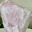 Rose Quartz Polished Slice on a Wood Base 7" Tall #6100RQ - 021 - Brazil GemsBrazil GemsRose Quartz Polished Slice on a Wood Base 7" Tall #6100RQ - 021Slices on Wood Bases6100RQ - 021