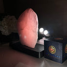 Rose Quartz Polished Slice on a Wood Base 7" Tall #6100RQ - 028 - Brazil GemsBrazil GemsRose Quartz Polished Slice on a Wood Base 7" Tall #6100RQ - 028Slices on Wood Bases6100RQ - 028