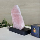 Rose Quartz Polished Slice on a Wood Base 8" Tall #6100RQ - 029 - Brazil GemsBrazil GemsRose Quartz Polished Slice on a Wood Base 8" Tall #6100RQ - 029Slices on Wood Bases6100RQ - 029