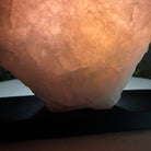 Rose Quartz Polished Slice on a Wood Base, 8" Tall #6100RQ - 036 - Brazil GemsBrazil GemsRose Quartz Polished Slice on a Wood Base, 8" Tall #6100RQ - 036Slices on Wood Bases6100RQ - 036