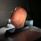 Rose Quartz Polished Slice on a Wood Base, 8" Tall #6100RQ - 036 - Brazil GemsBrazil GemsRose Quartz Polished Slice on a Wood Base, 8" Tall #6100RQ - 036Slices on Wood Bases6100RQ - 036