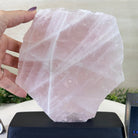 Rose Quartz Polished Slice on a Wood Base, 8.5" Tall #6100RQ - 037 - Brazil GemsBrazil GemsRose Quartz Polished Slice on a Wood Base, 8.5" Tall #6100RQ - 037Slices on Wood Bases6100RQ - 037